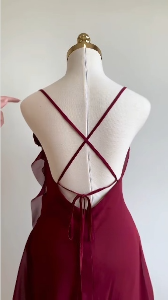 Burgundy Cocktail Dress Formal Short Prom Dresses