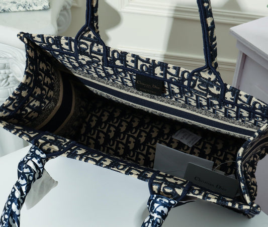 Dior Book Tote Blue