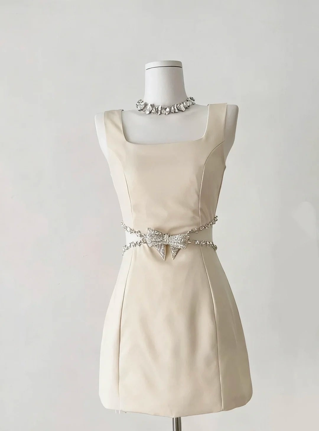 amakanas--Simple And Stylish Short Satin Formal Homecoming Dress gh5691