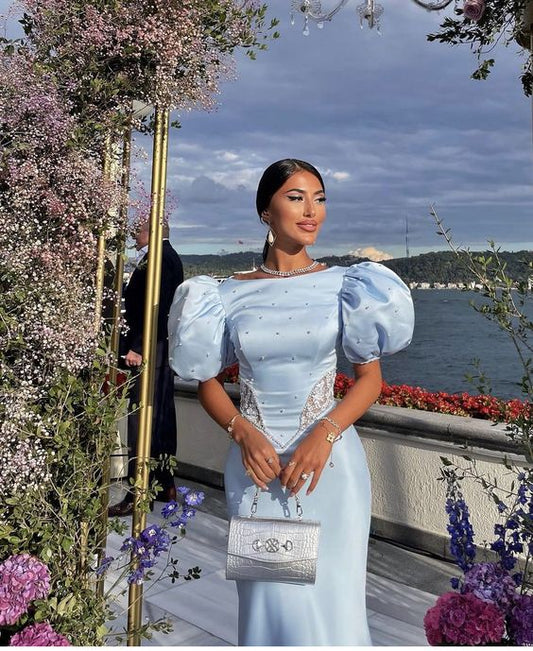 Blue Gown Prom Dresses Evening Gown fg2843