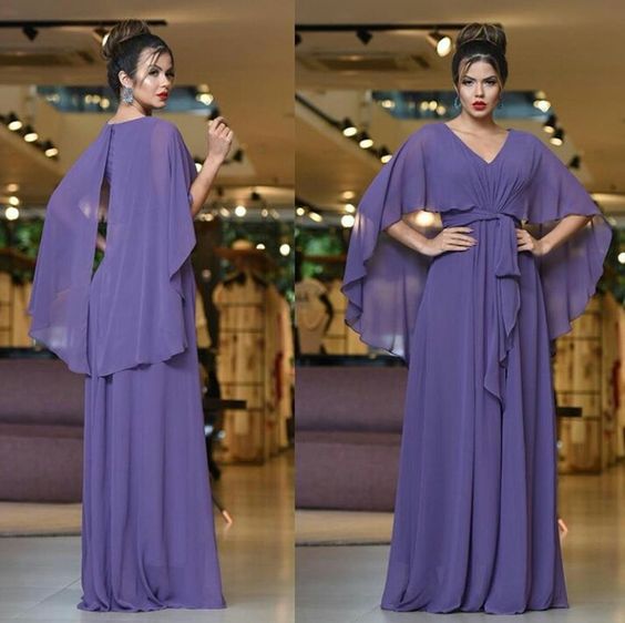 Elegant purple prom dress,long evening dresses fg2694