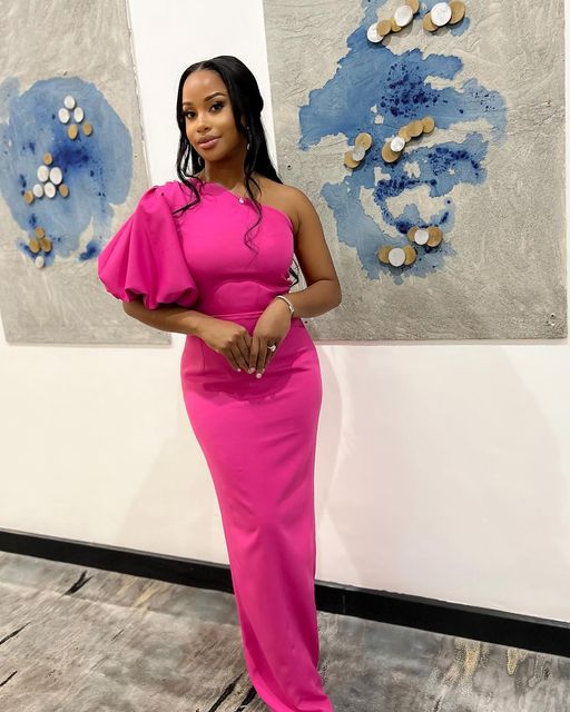 Hot Pink Long Party Gown Prom Dress fg2608