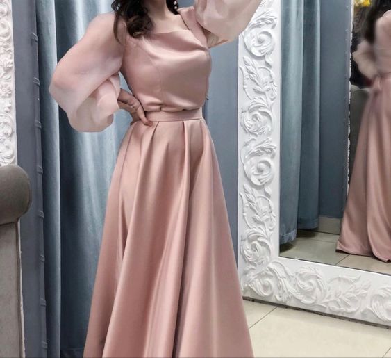 Long Sleeve Prom Dresses, Formal Party Dresses fg2601