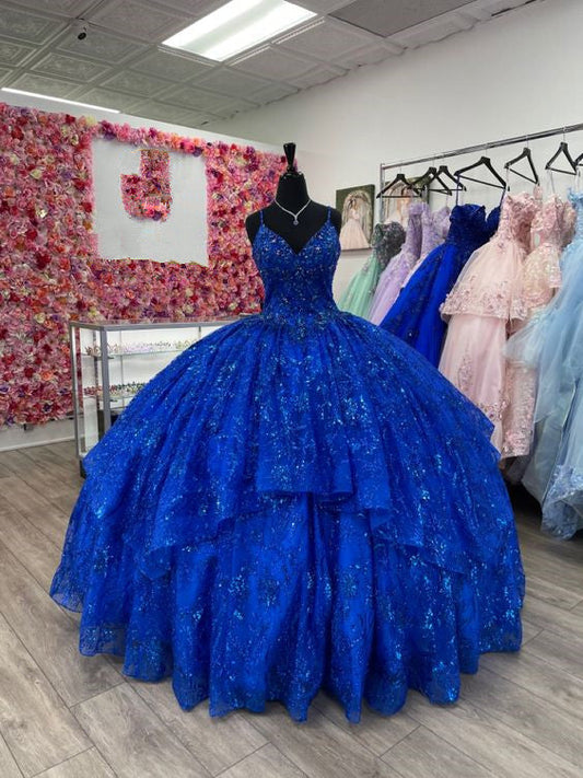 Blue Ball Gown Quinceanera Dress fg4348