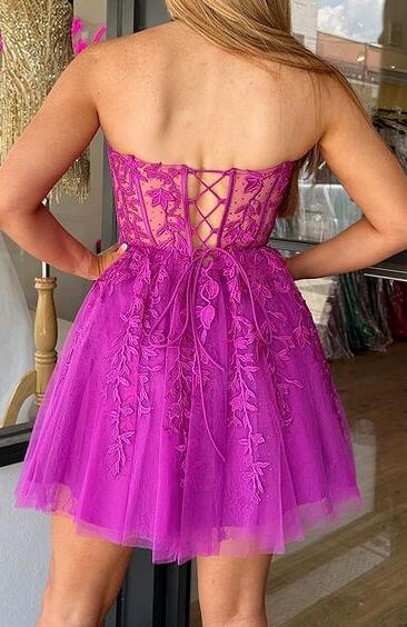 Sexy Lace Homecoming Dress, Short Prom Dress fg3426