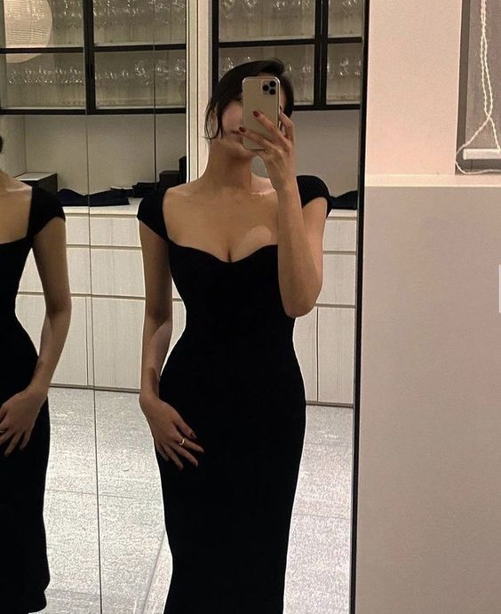 Black Long Prom Dresses Party Dress fg3447