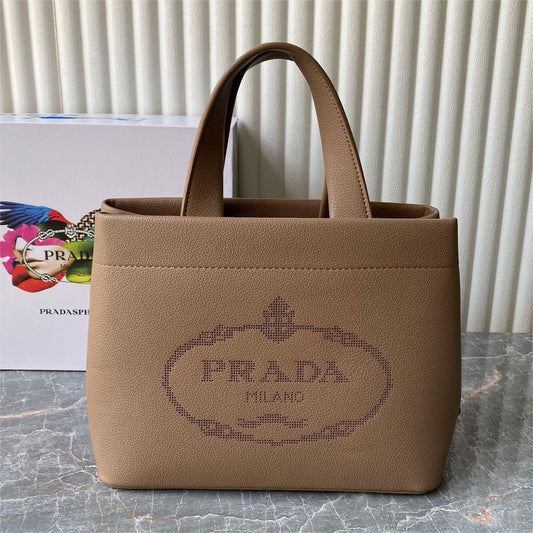 Prada Handbag Small Tote Bag 9.8X7.9X4.7Inch