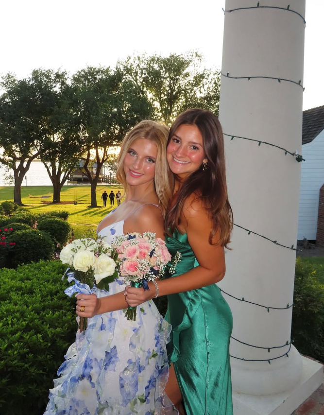 Classic Blue Floral Prom Dresses Long Evening Gown SH962
