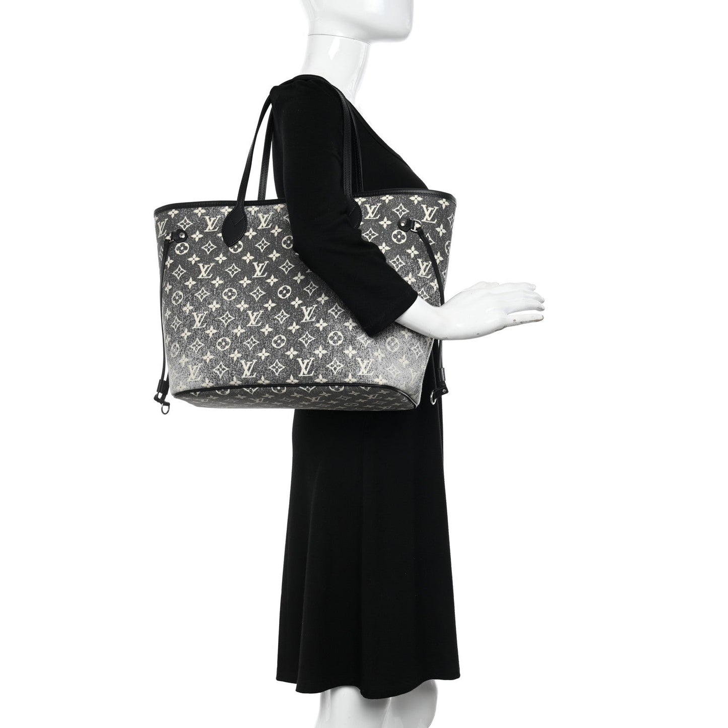 Louis Vuitton Neverfull Monogram Jacquard Denim