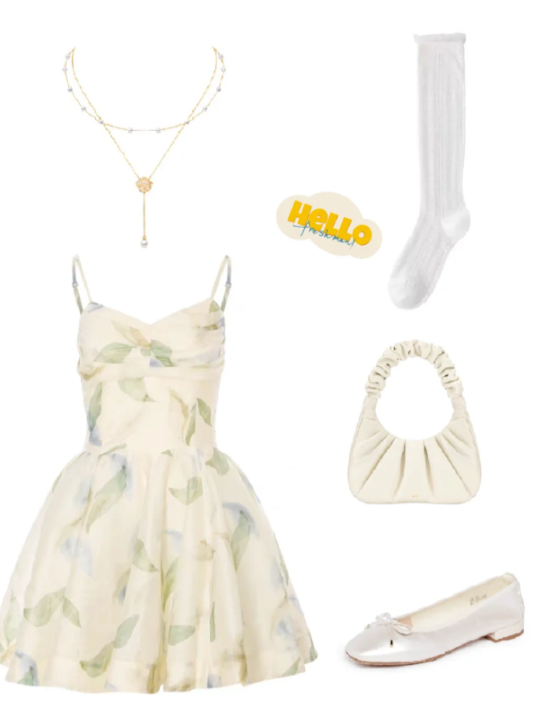 Spaghetti Strap Ball Gown Floral Short Prom Dresses Cute Homecoming Dresses Birthday Dresses DP03040