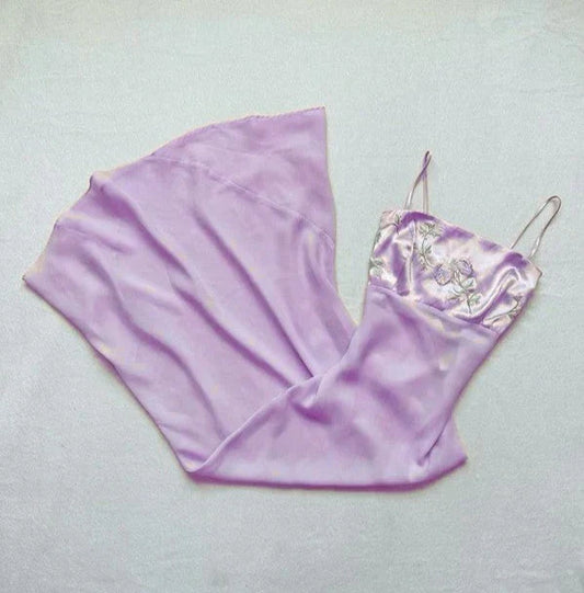 Pink Sweet Spaghetti Strap Chiffon Embroidery Applique Long satin prom dress Ball Gown Evening Dress Wedding Guest Party Dress Bridesmaid Dress gh4102