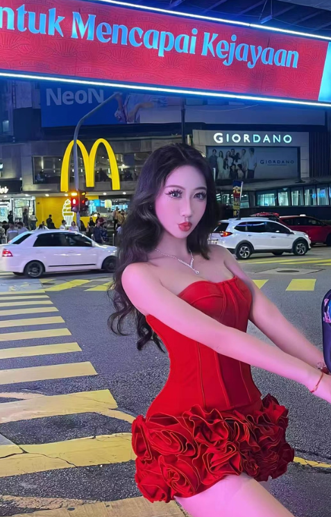 Fashion Red Strapless Party Dress Bodycon Short Birthday Outfit Homecoming Dress ED03574