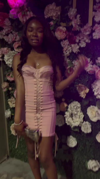 Sexy Strapless Tight Homecoming Dresses Pink Birthday Dresses Satin Short Prom Dresses ED04571