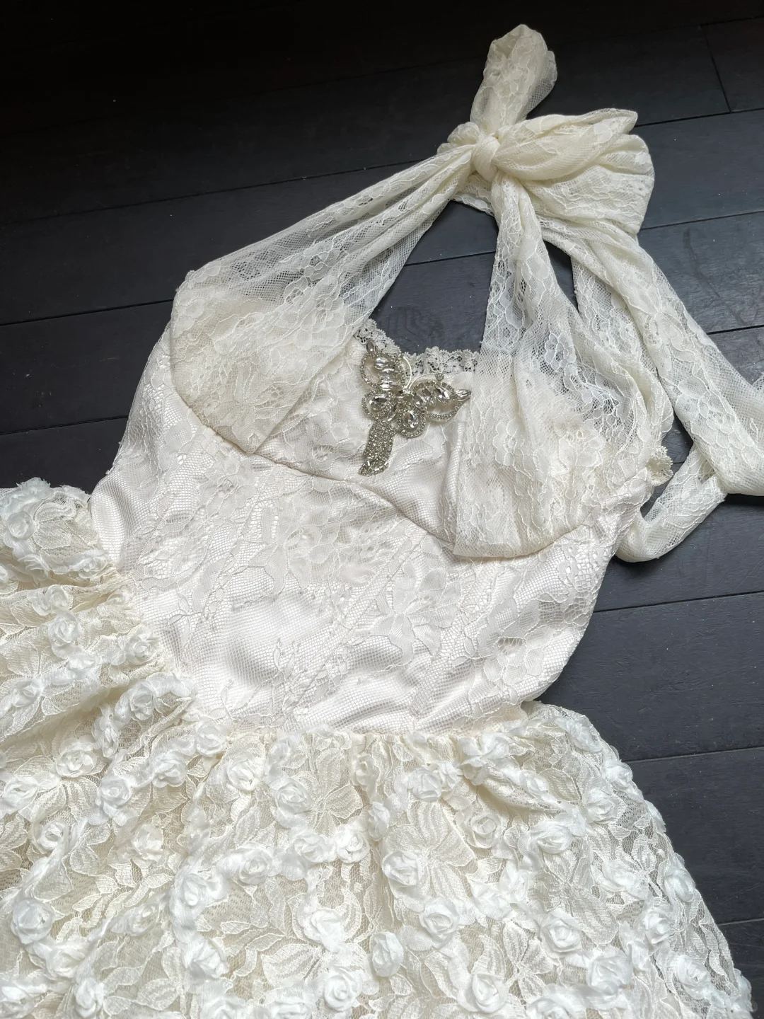 Cute 19th A Line Halter Satin Lace Short Homecoming Dress,Summer Birthday Dress GG3741