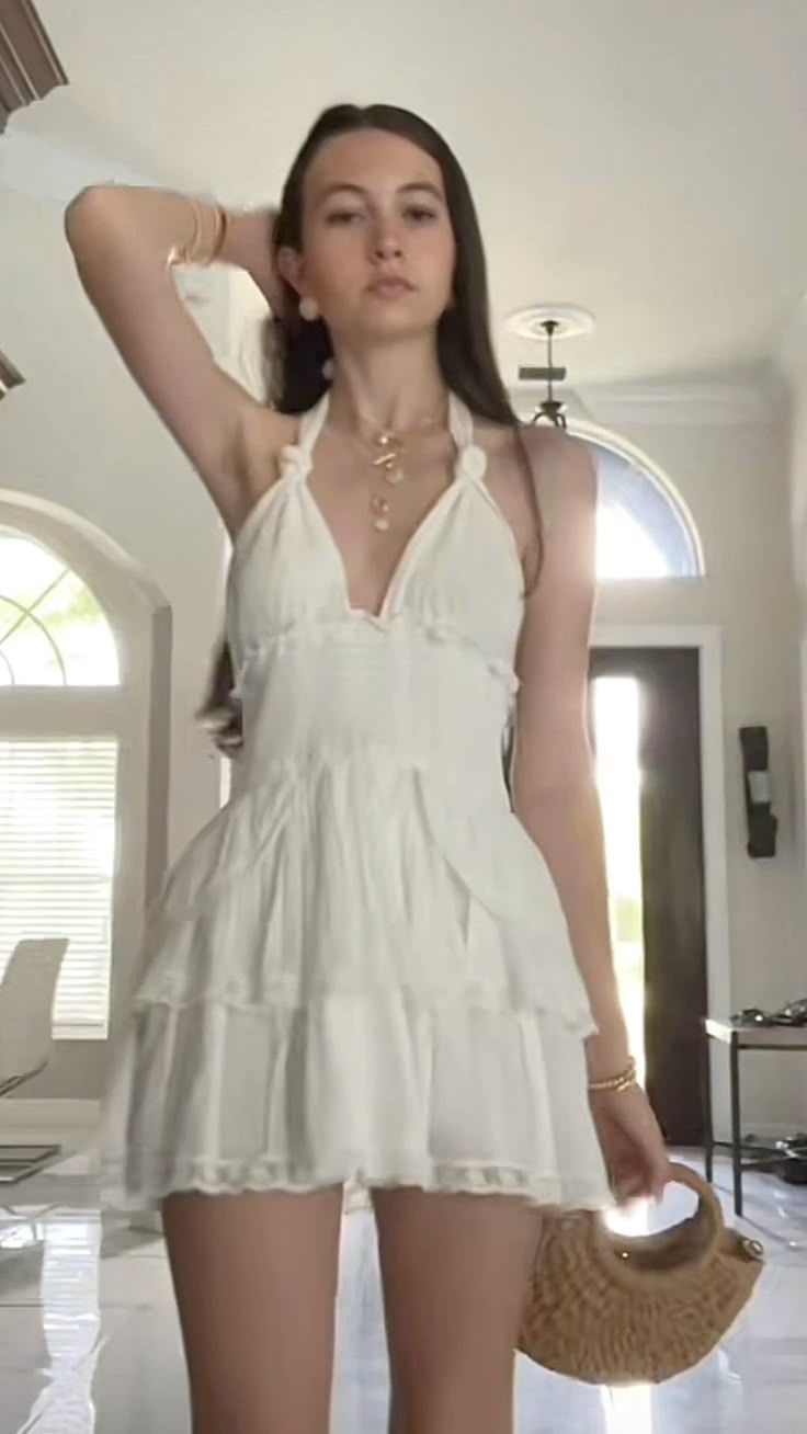 Pretty A Line Halter Satin Short Homecoming Dress,Summer 19th Birthday Dress GG3825