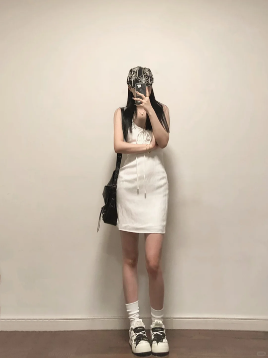 Eelgant Mermaid Satin Short Homecoming Dress,Summer 20th Birthday Dress GG3908