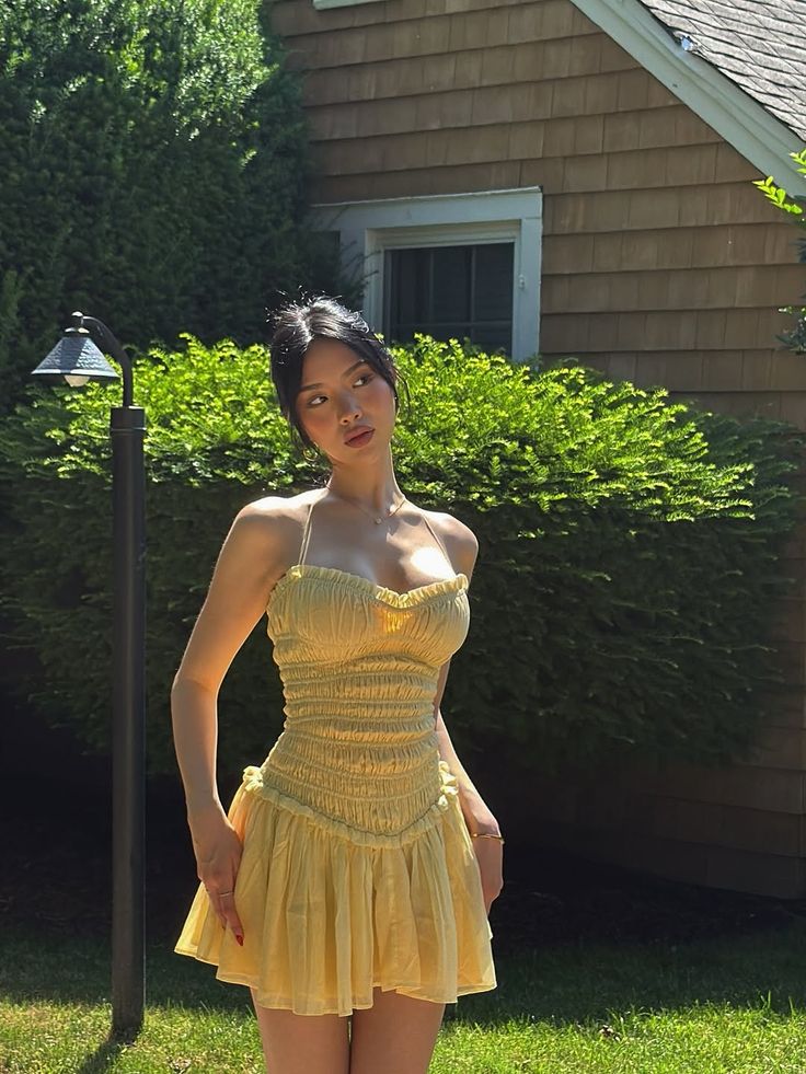 Vintage A Line Halter Satin Short Homecoming Dress,Summer 18th Birthday Dress GG4086