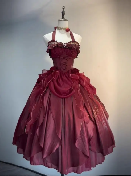 Burgundy sweet cute short tulle formal homecoming dress Prom dress prom dress birthday dress gh4909