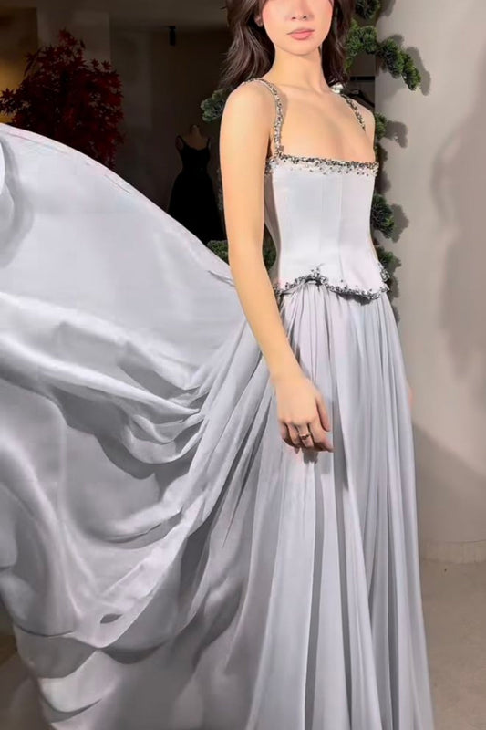 amakanas-Gray elegant exquisite beaded retro elegant long prom dress bridesmaid dress gh5759