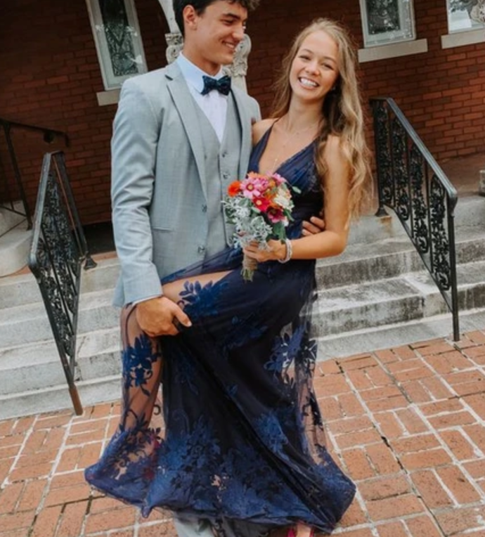 Vintage Prom Dress Charming Lace Prom Dresses cg15554