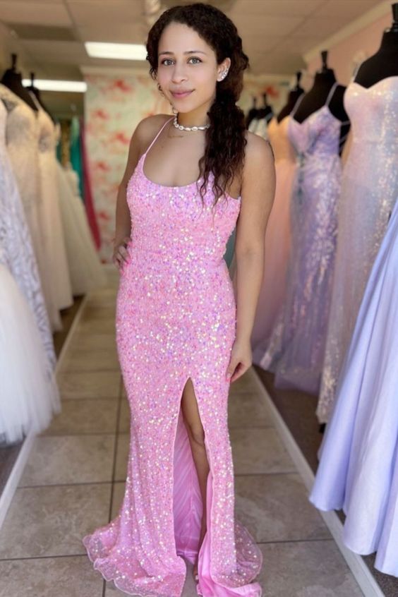 Sparkly Mermaid Prom Dress cg19649