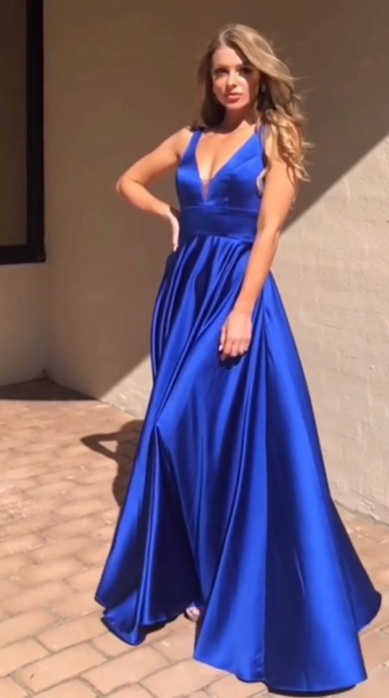 Long Prom Dresses Royal Blue Prom Dresses for Teens cg7381
