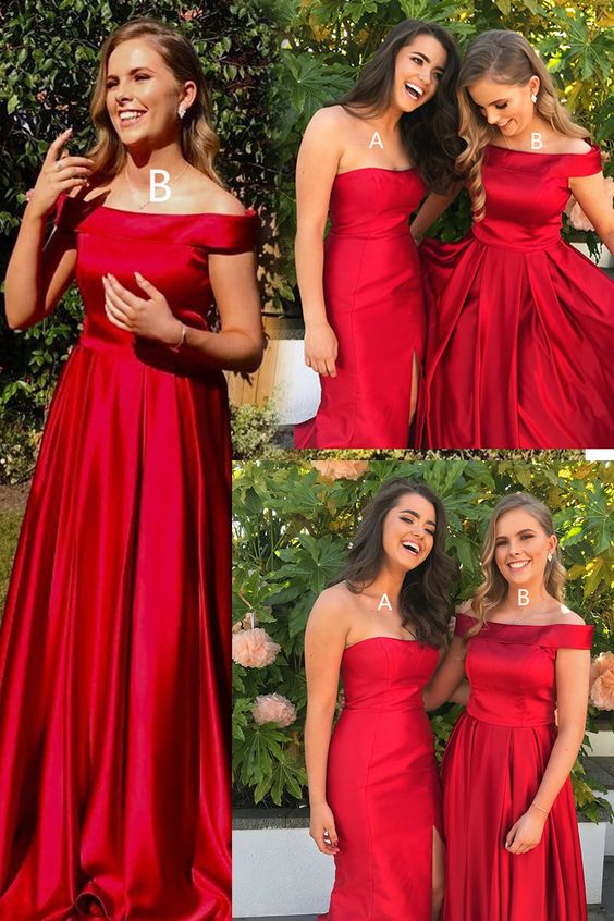 Elegant Red Long Prom Dress Evening Dress cg7542
