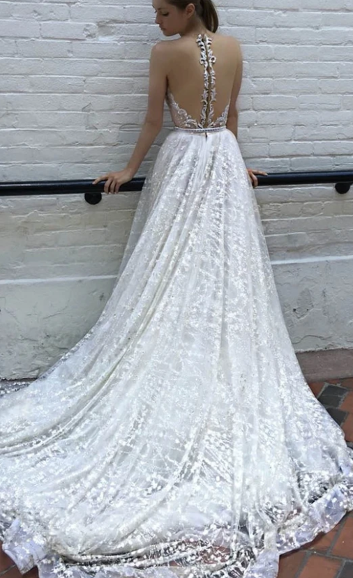 Sparkling tulle sequins prom gown formal dress cg8433