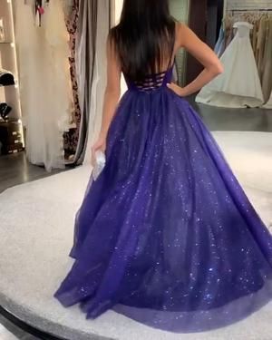 Sparkly Long Prom Dresses 8th Graduation Dress School Dance Winter Formal Dress cg8464