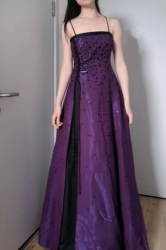 amakanas-Vintage Dress, Purple Dress, Girls' Dress gh6120