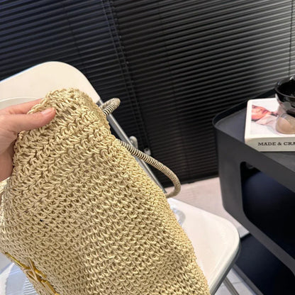 SAINT LAURENT YSL Raffia Bag
