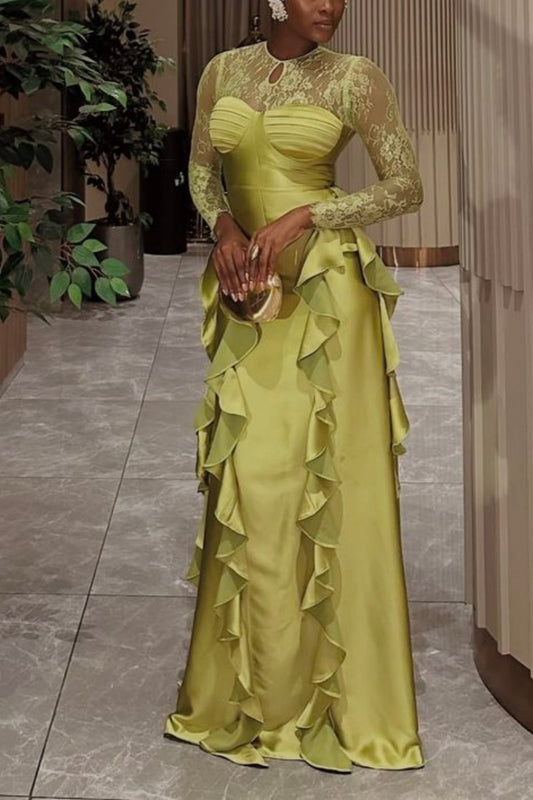 amakanas-Colorful Classy Looks Elegant Wedding Guest Dresses For Black Women gh5956