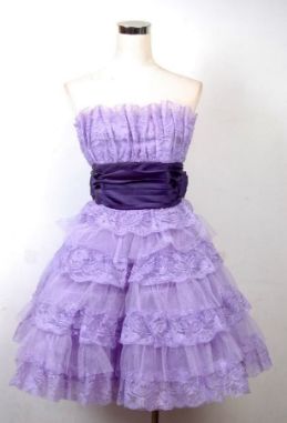 amakanas-Purple and pink short multi-layered tulle princess sweet homecoming dress gh5770
