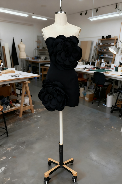 amakanas-Burgundy Short Formal Birthday Dress gh6167