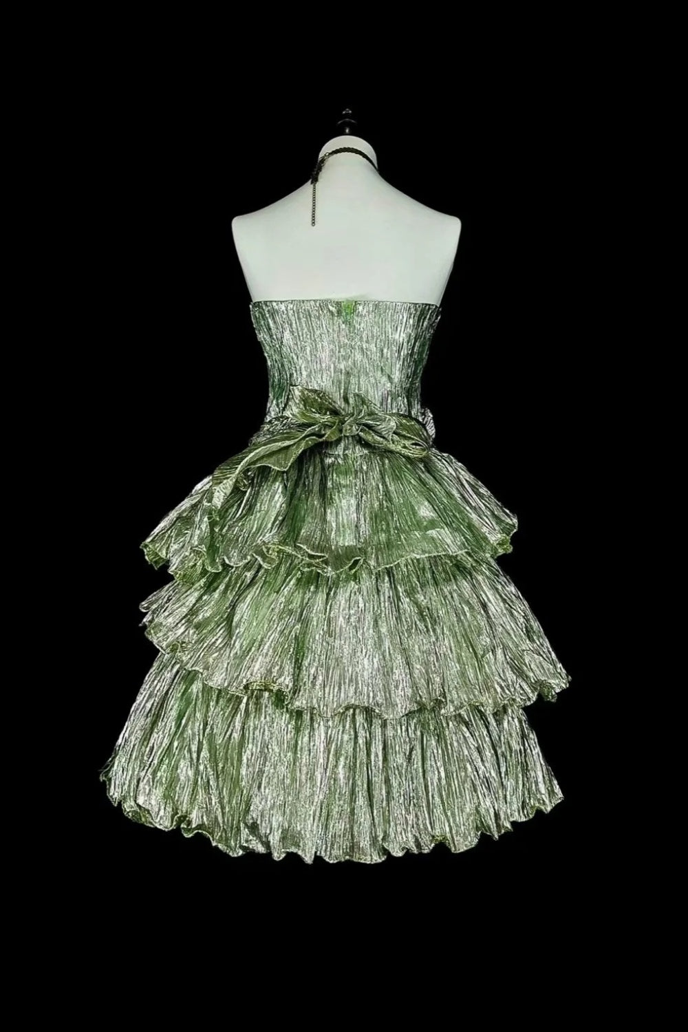 amakanas-Birthday dress, short dress, green dress, cocktail dress gh6139