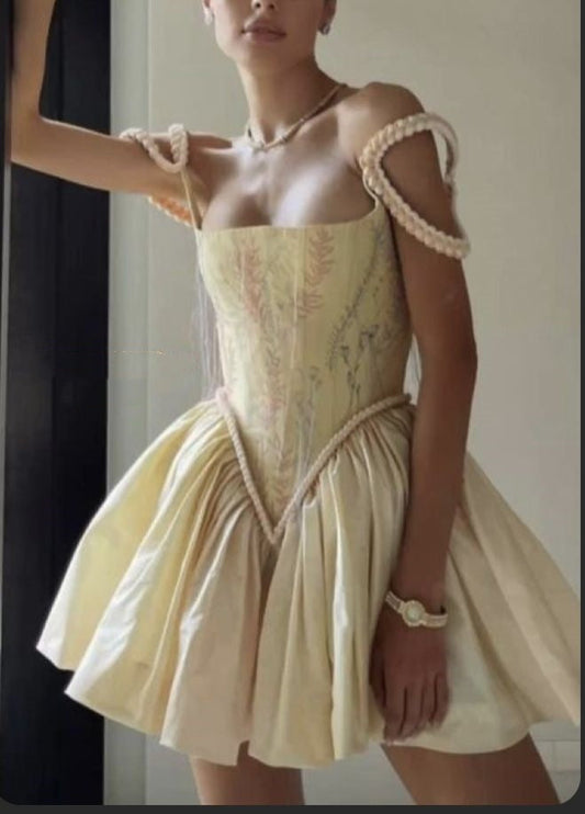 amakanas-Vintage-chic sweet short satin formal homecoming dress for 16th birthday party gh5330