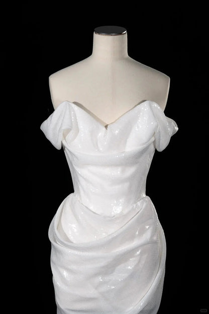 White homecoming dress short stylish Tulle prom dress evening dress birthday dress gh4473