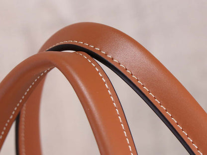 Celine Cabas Drawstring Cuir Triomphe In Textile And Calfskin Natural handbag