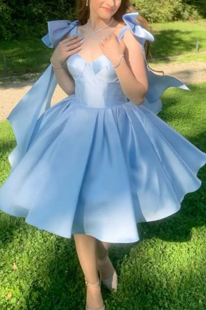 amakanas-White/blue princess color homecoming dresses tight hoco dresses Barbie Princess gh5807