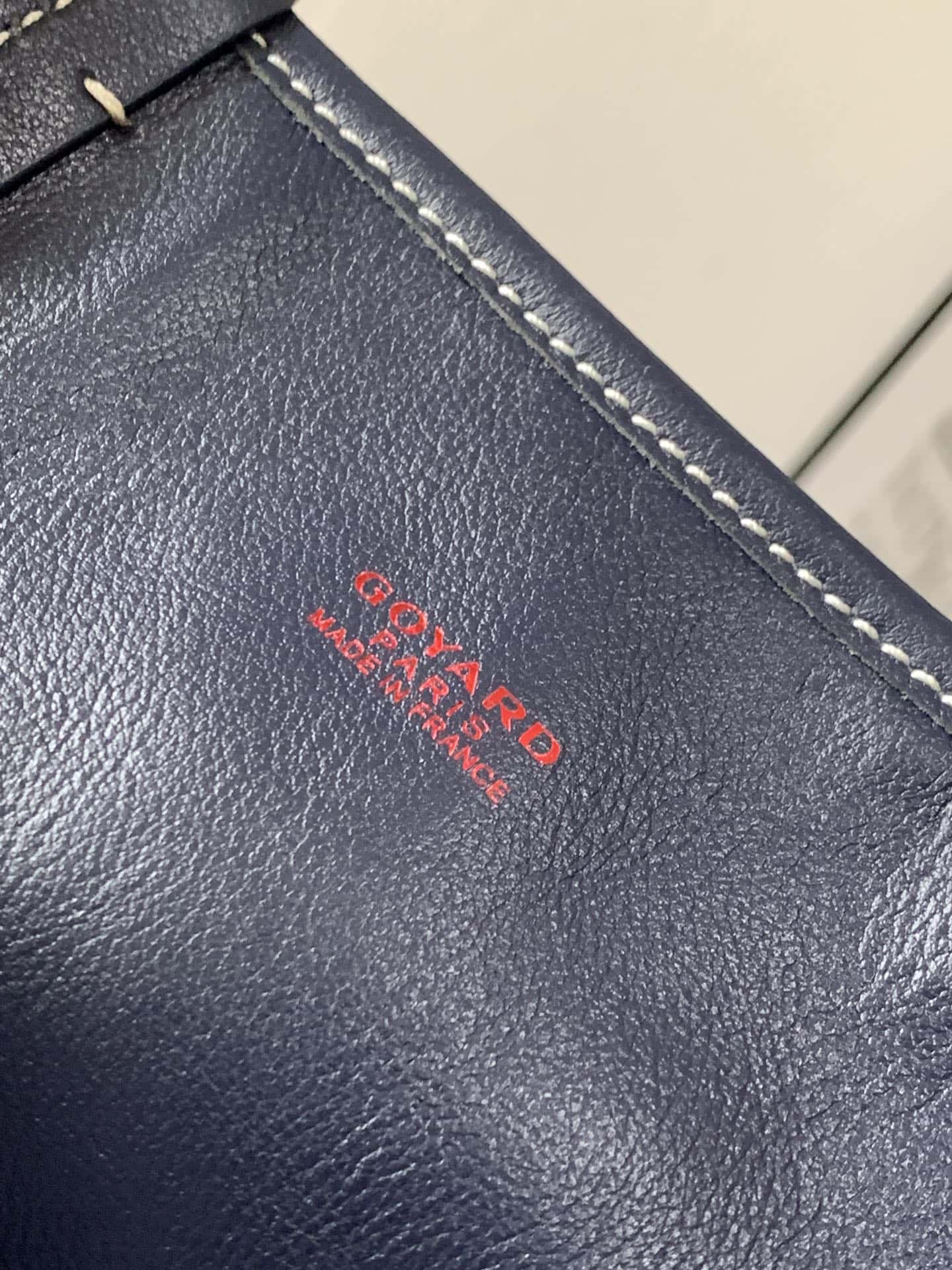 Goyard Artois Tote Coated Canvas black handbag