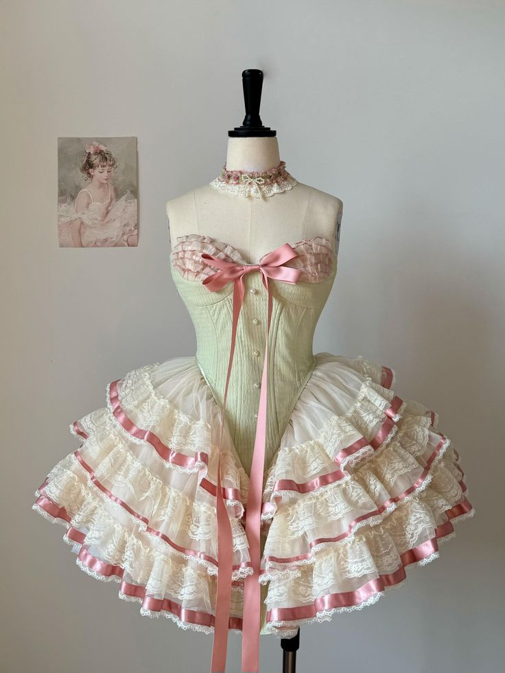 Pink ruffle short tulle lace homecoming dress birthday dress gh4911