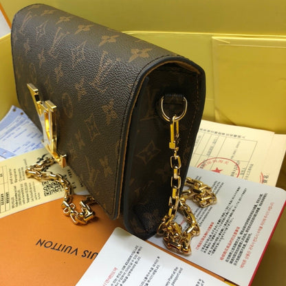 Louis Vuitton Monogram Chain Wallet