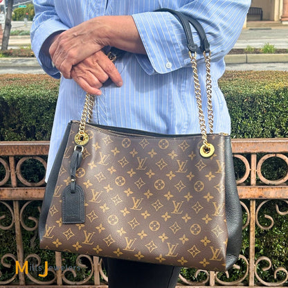 LOUIS VUITTON  Monogram Surene MM Caramel 37x26x15cm