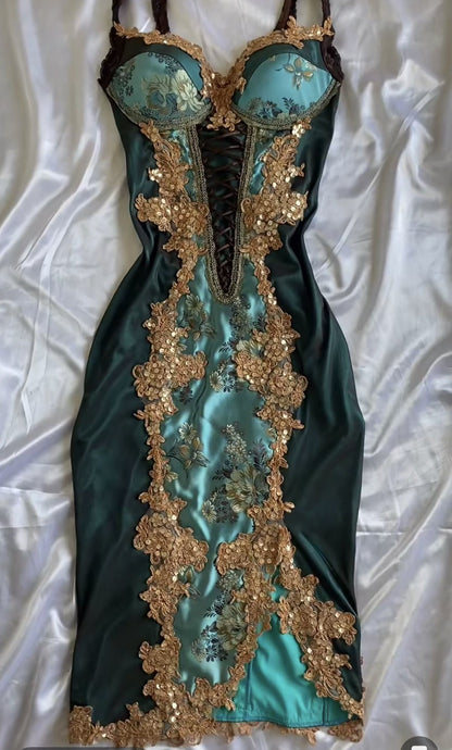 amakanas-Turquoise Green Shiny Fashion Short/Mid-Length Chiffon Sequin Homecoming Dress Birthday Party Dress gh5008