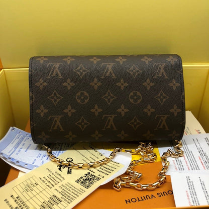 Louis Vuitton Monogram Chain Wallet