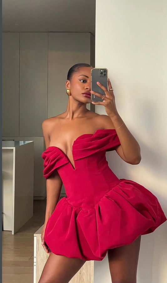 amakanas-Pink Fashion Classic Basic Short Satin Homecoming Dress Birthday Dress gh5284