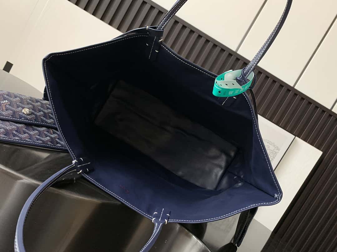 Goyard Artois Tote Coated Canvas black handbag