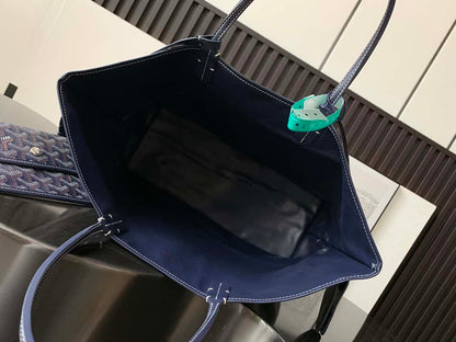 Goyard Artois Tote Coated Canvas black handbag