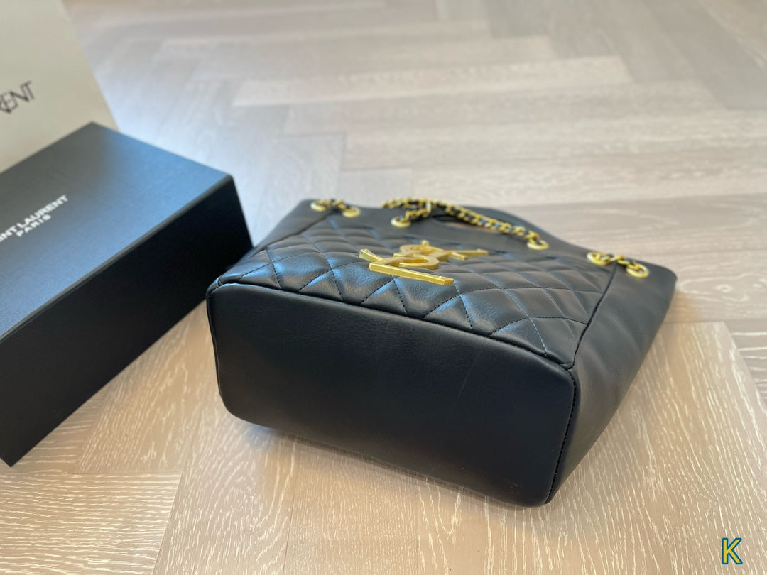 YSL SAINT LAURENT New Shopping Tote Bag 25x27cm