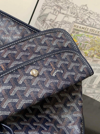 Goyard Artois Tote Coated Canvas black handbag